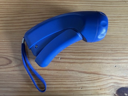 Blue hand powered - blue,