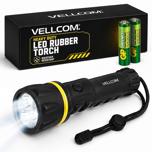 Vellcom rubber torch small - rubber,