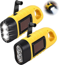 2 Pack Wind up Torch, Super