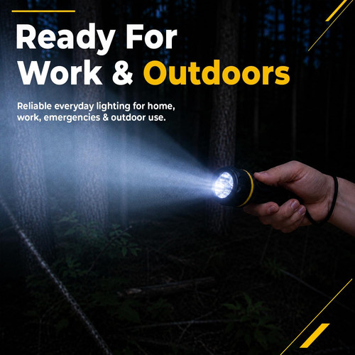 Heavy duty led torch durable - -,