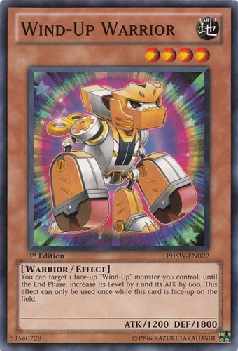 Wind warrior phsw en022 - wind-up, phsw-en022
