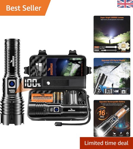 Durable waterproof torch with - durable,