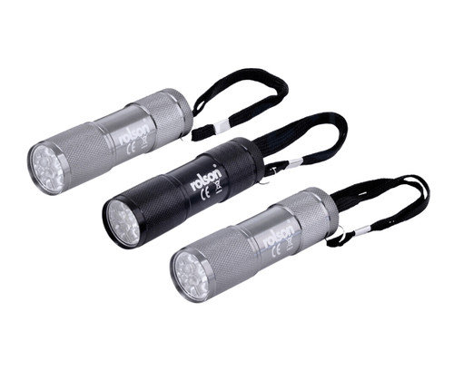 Rolson 3pc led aluminium - 9,